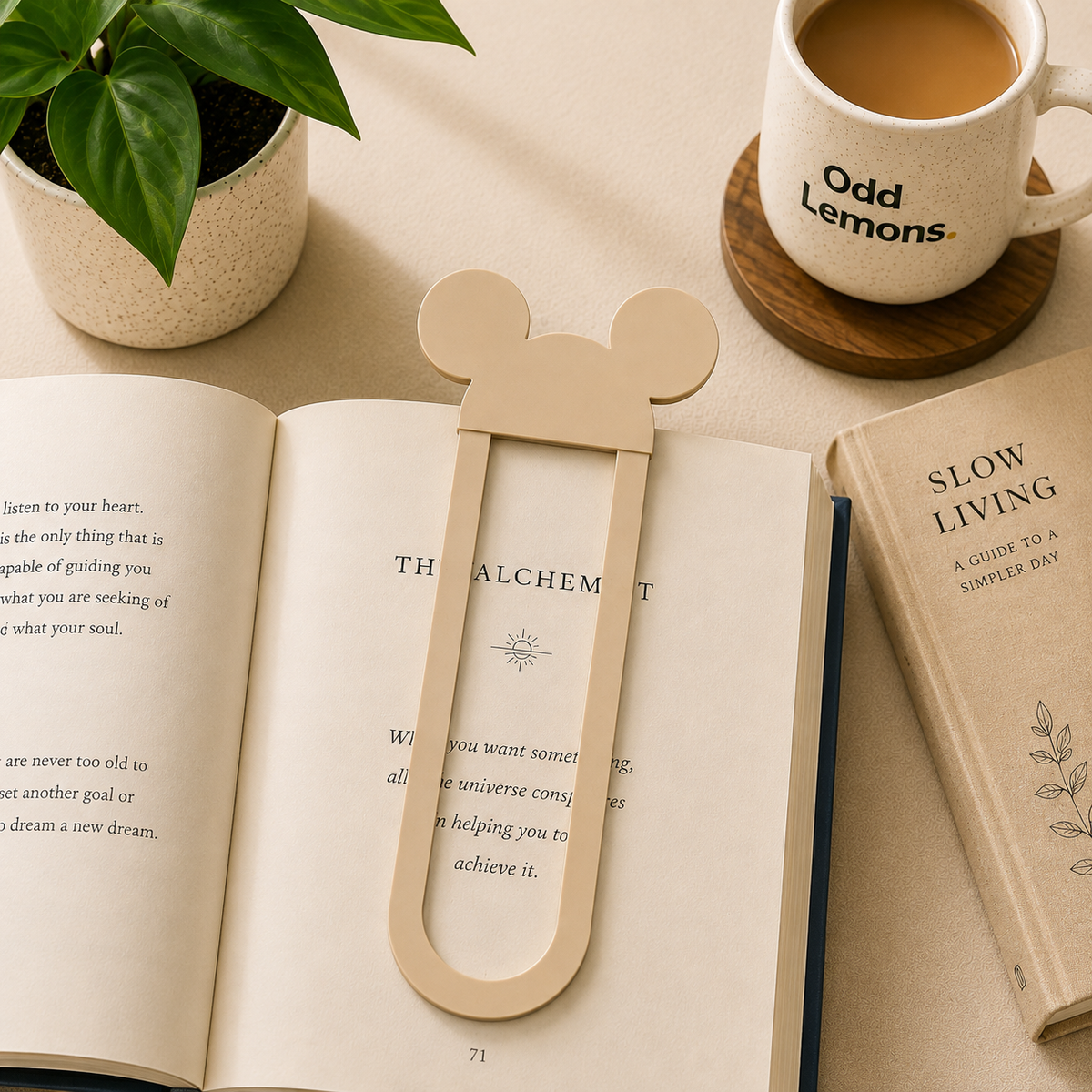 Mickey-Ear Bookmark (Set of 4)