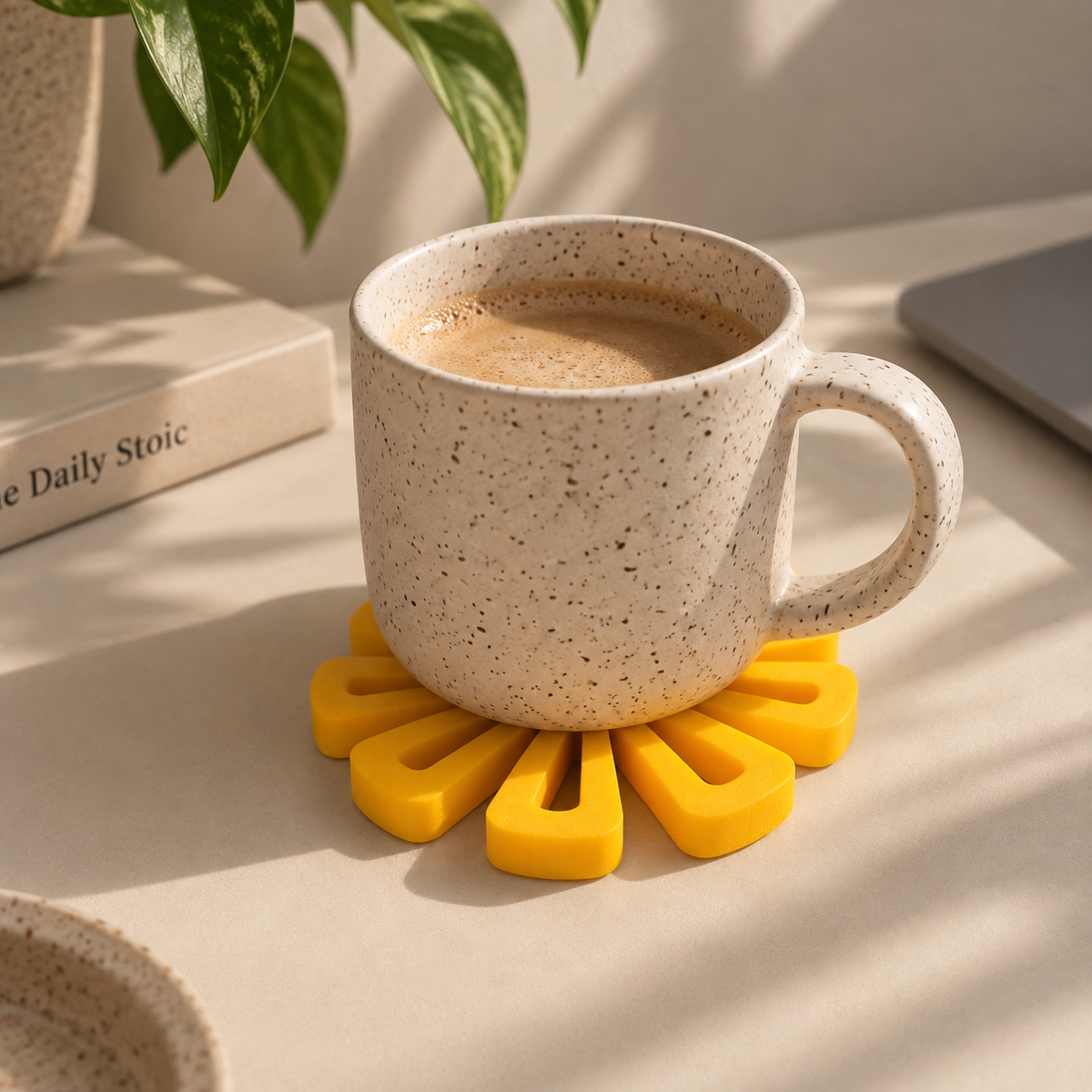 Flower Coasters