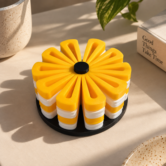 Flower Coasters