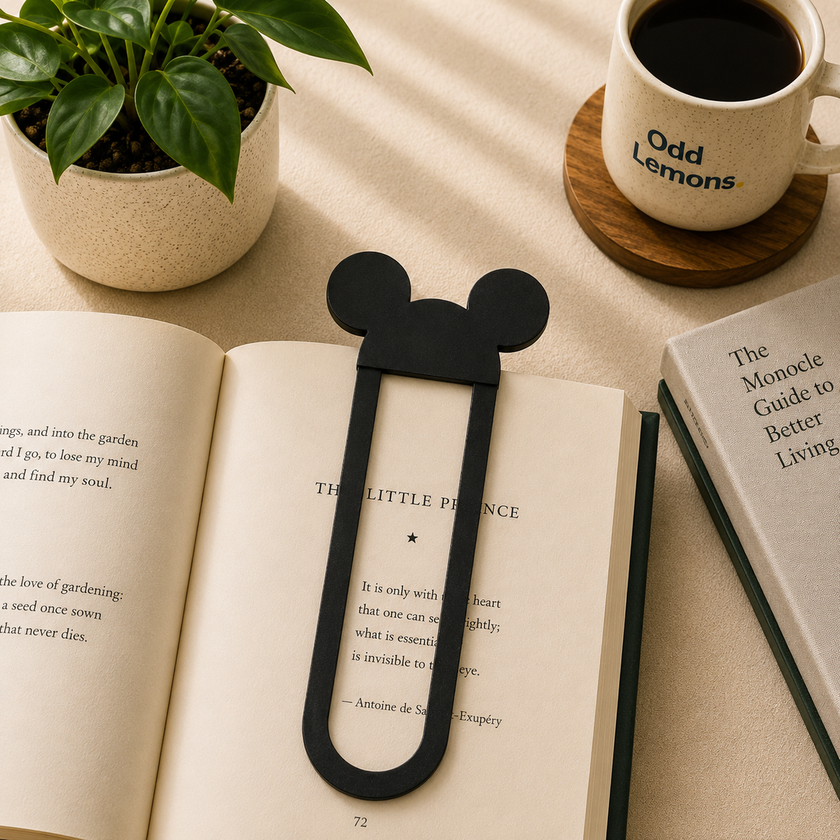 Mickey-Ear Bookmark (Set of 4)