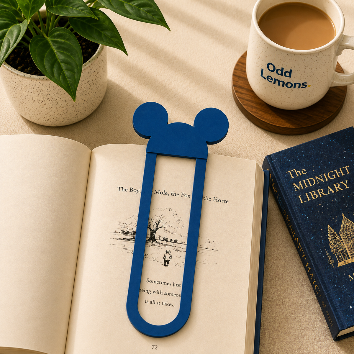 Mickey-Ear Bookmark (Set of 4)