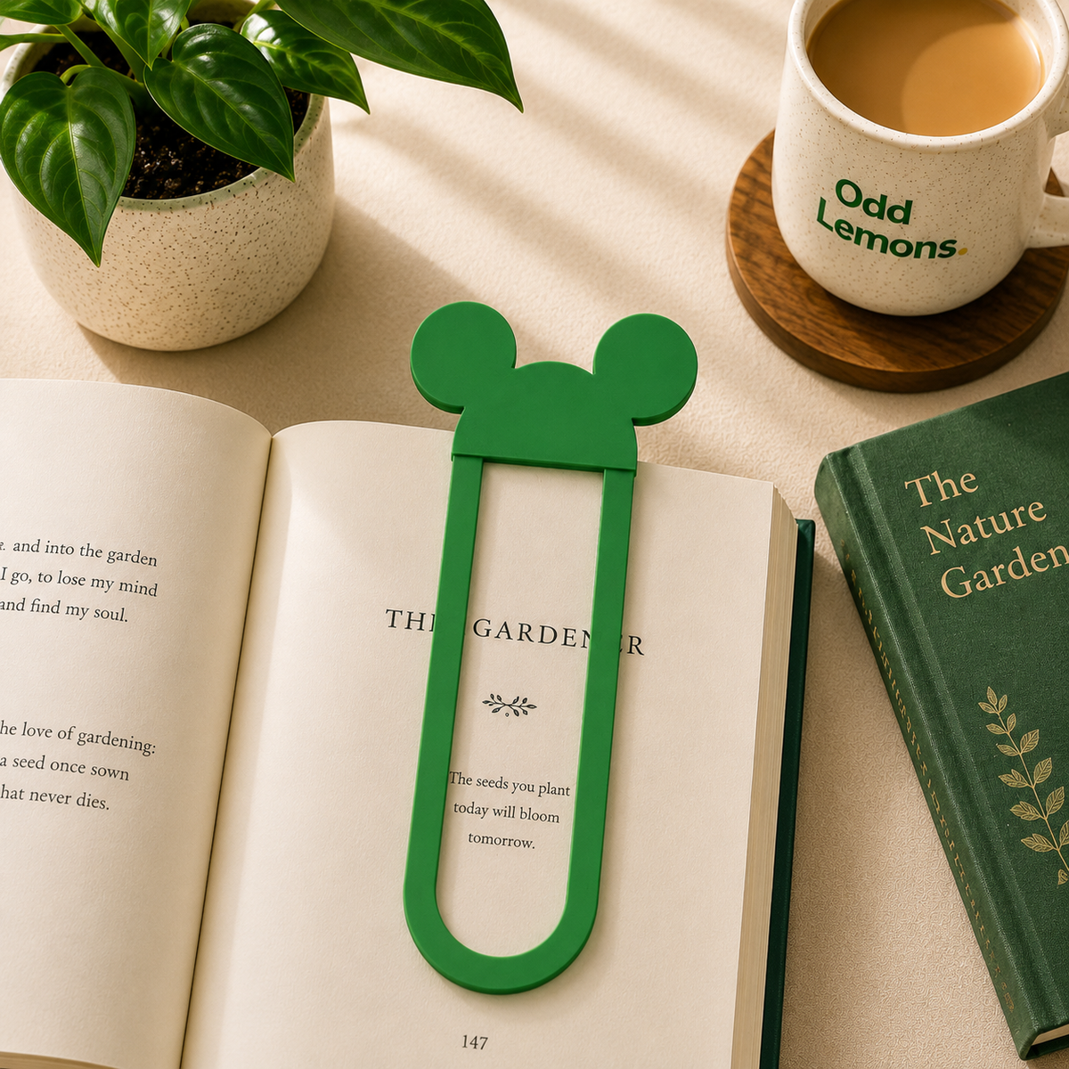 Mickey-Ear Bookmark (Set of 4)