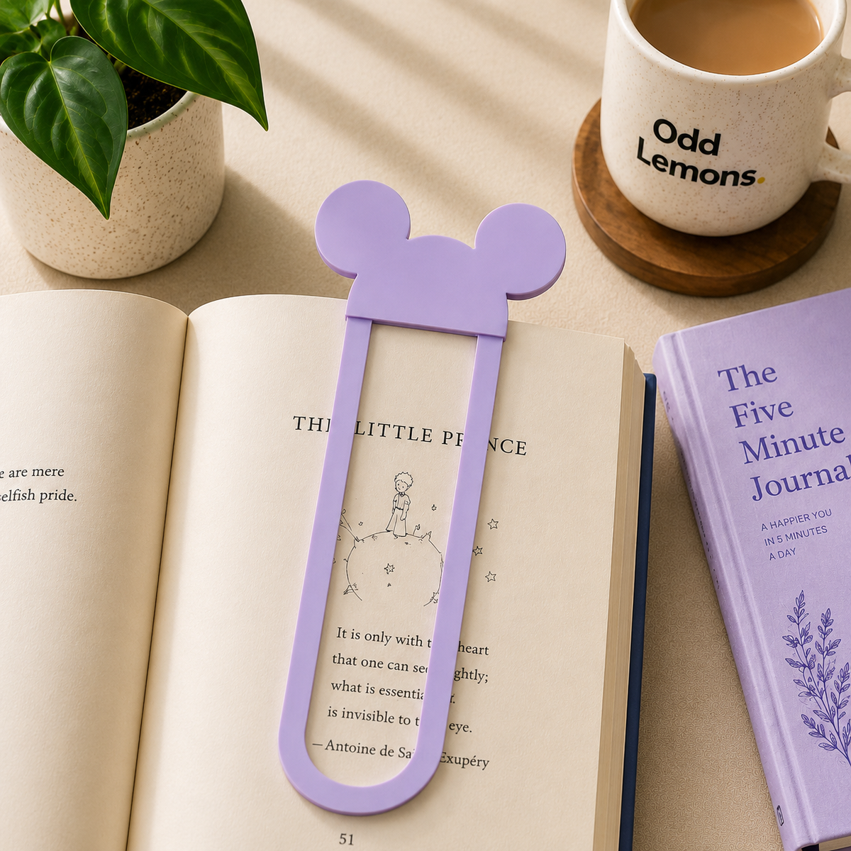 Mickey-Ear Bookmark (Set of 4)