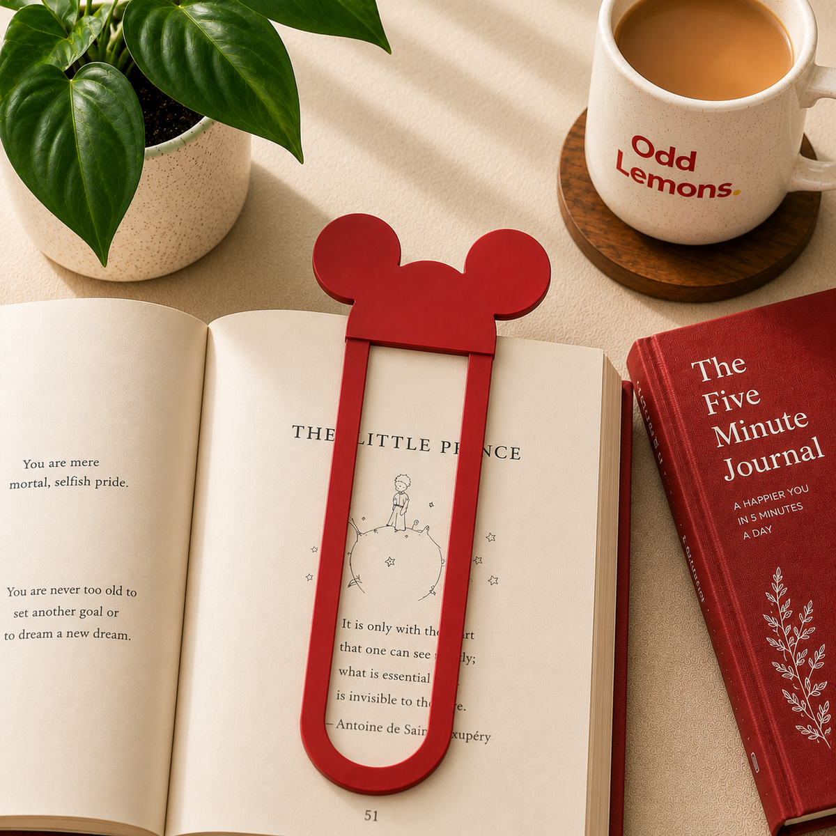 Mickey-Ear Bookmark (Set of 4)