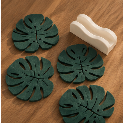 Monstera Leaf Coasters 🌿