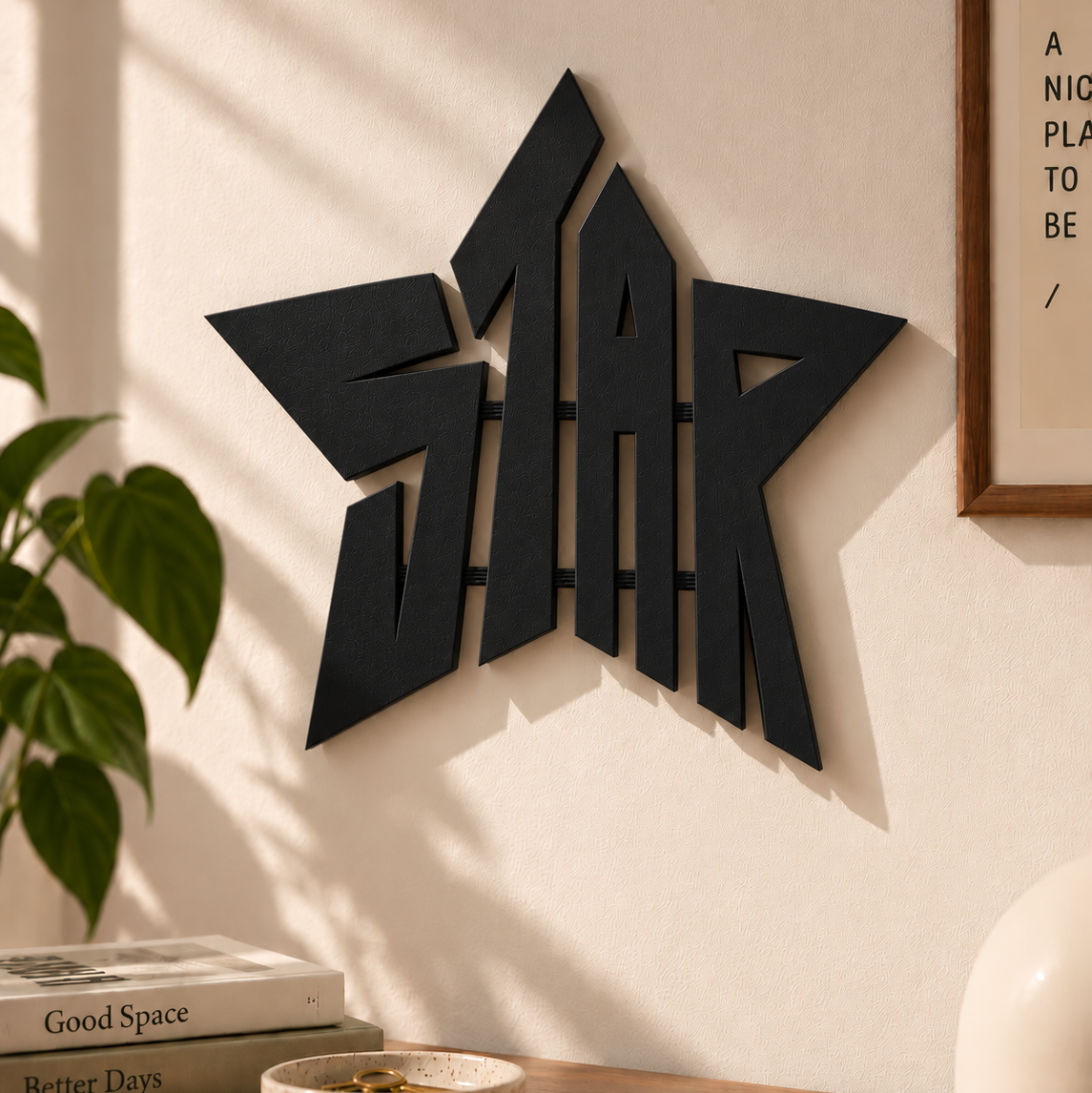 STAR — Geometric Wall Decor