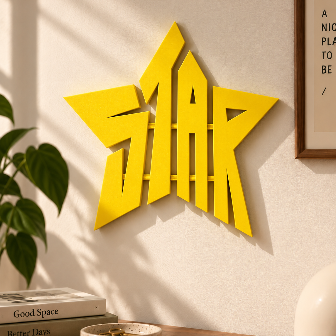 STAR — Geometric Wall Decor